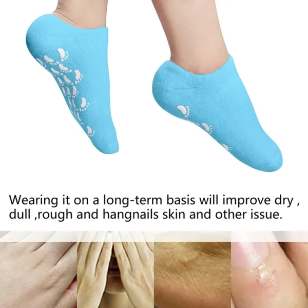 Moisturizing Socks Heel Gel Sock - Image 2