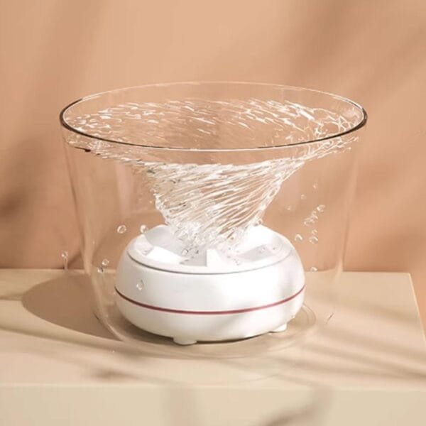 Portable Mini Turbo Washer, Portable washer machine, Mini washing machine portable washer for Underwear, Baby Clothes, or Small Items, for Apartments, Camping, Travel - Image 12