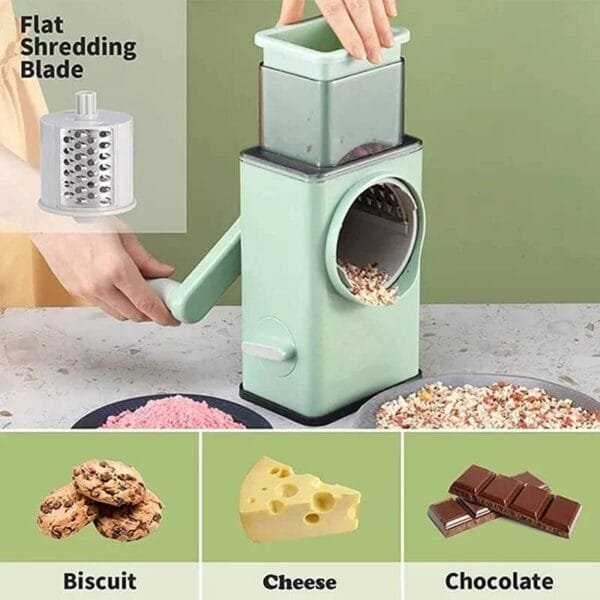 Multi Function Vegetable Cutter. Multi Functional 4 in 1 vegetable Cutter is an ideal for every kitchen. - Image 4