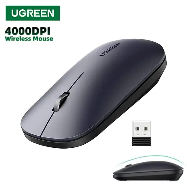 UGREEN Slim Silent Wireless Mouse 4000 DPI 90372
