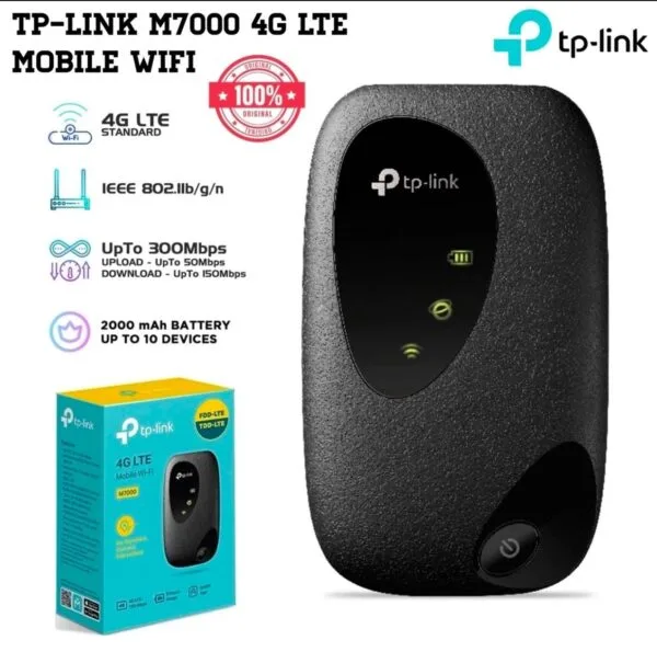 TP-Link 4G LTE Mobile Wi-Fi Router M7000 No Ratings