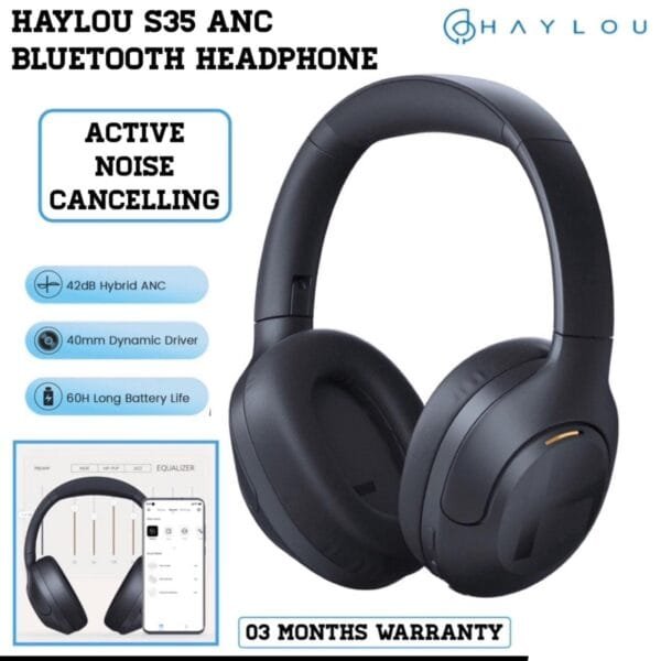Haylou S35 NC Over-ear Noise Canceling Headphones