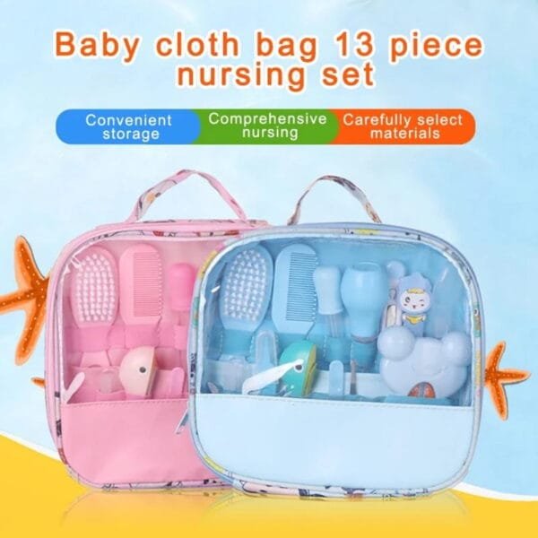 baby care baby cloth bag 13 piece nursing set