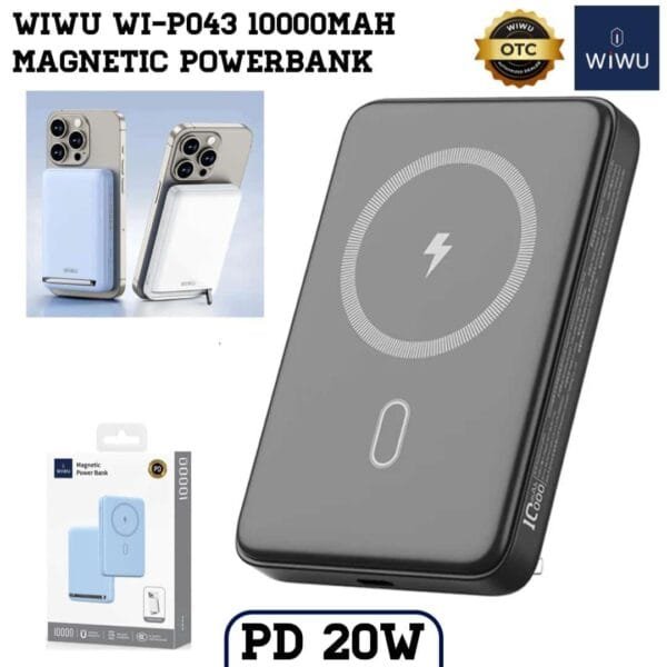 WIWU WI-P043 10000MAH MAGNETIC POWERBANK