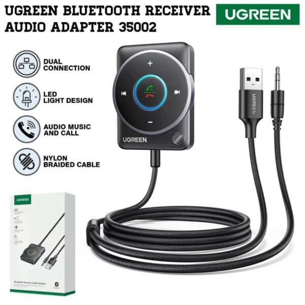 UGREEN Bluetooth Receiver Audio Adapter 35002