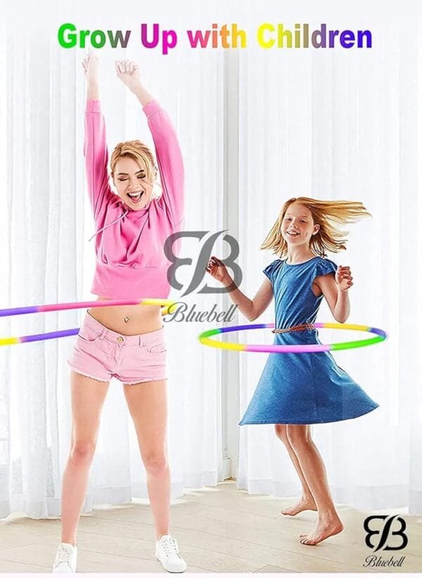 Kids Sport Hula Hoop Sport Series - Yoga Waist Exercise Slimming Sports Hoops for Children Body Building Massage Gymnastics Ring Fitness Equipment - Image 4