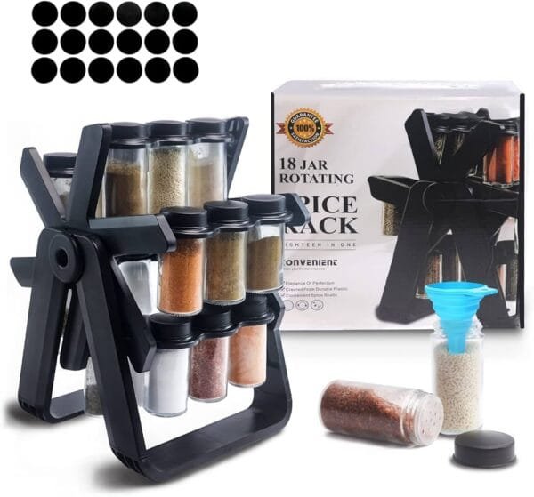 Rotating Spice Rack - 18 Jar - Image 2