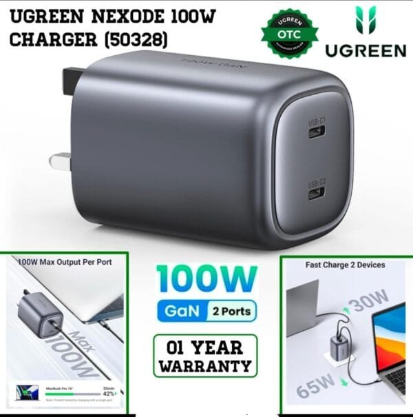 UGREEN Nexode 100W Charger 50328