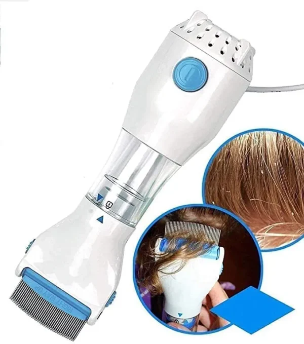 V Comb Anti Lice Machine For Women & Animals -Removes Lice and Eggs Vaccum Comb - Image 3