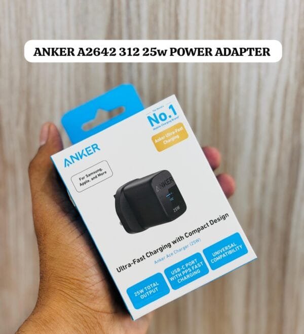 ANKER A2642 312 25w POWER ADAPTER