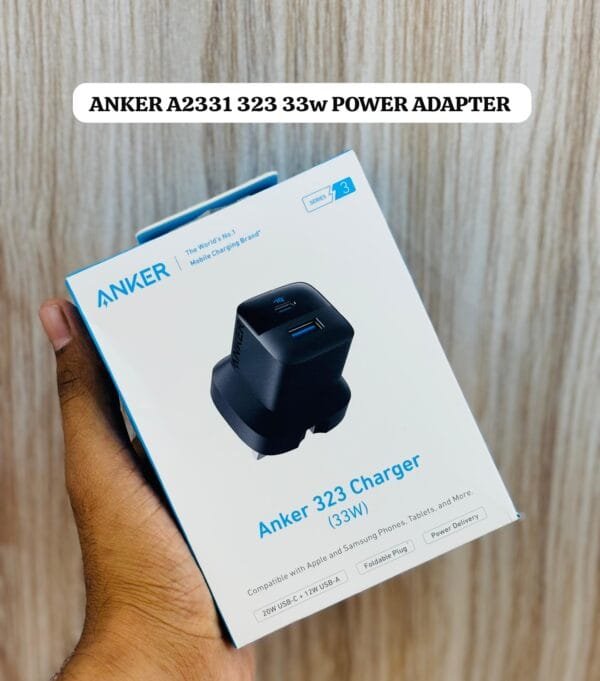 ANKER A2331 323 33w POWER ADAPTER